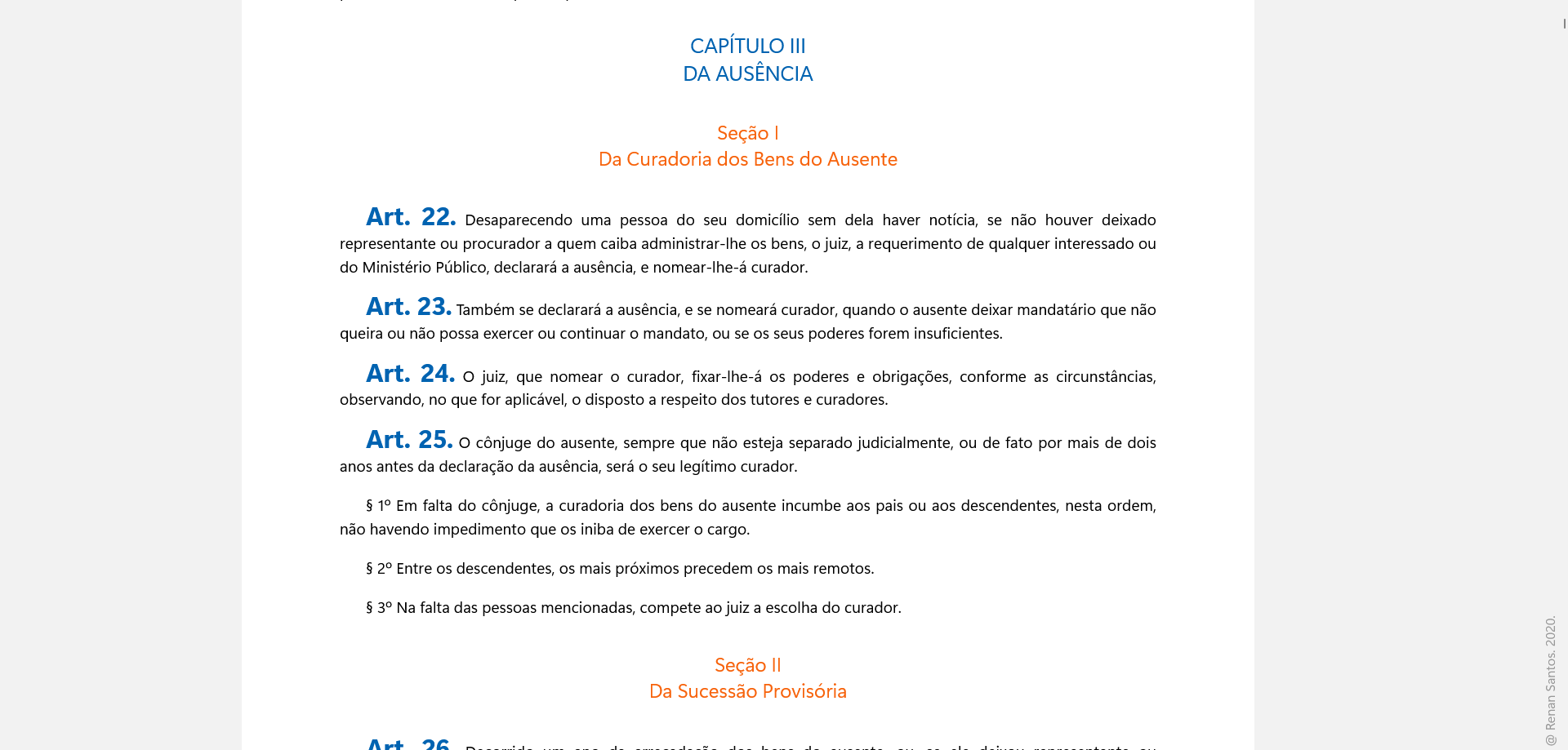 Código Civil Vade Mecum